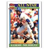 1991 Topps - All-Star #397 Eddie Murra