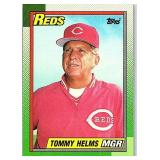 1990 TOPPS # 110 TOMMY HELMS MGR