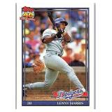 1991 Topps #453 Lenny Harris