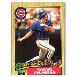 ROOKIE CARD 1987 TOPPS RAFAEL PALMEIRO