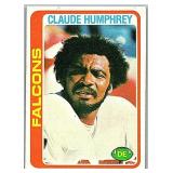 1978 TOPPS HOF CLAUDE HUMPHREY CARD