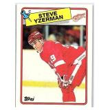 1988 TOPPS HOF STEVE YZERMAN CARD
