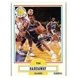 ROOKIE CARD 1990 FLEER HOF TIM HARDAWAY