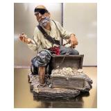 Vintage Peg-Leg Pirate Collectible