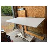 Hi-Tech 360 Plan Hold Table with steel stand