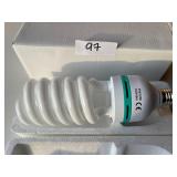 Square Perfect Full spectrum Photo bulb- New