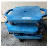 Lot, (4) Set of Scooter Boards