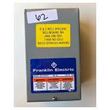 Franklin Electric Control Box 1/1.5 HP 230