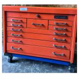 Matco Tool Box- included Tools and rolling Dolly