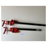 set of 3/5 pipe clamps - Like New