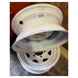 Lot, (2) Set of Dexter Rims15x 6 JJ - NEW