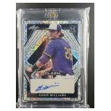 2021 Leaf FLASH SPECKLE ROOKIE AUTO Gavin Williams