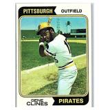 1974 Topps #172 Gene Clines
