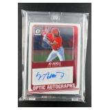 2021 Panini Donrus Optic Jo Adell Optic Autographs