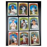 Lot, (9) 2021 topps heritage cards