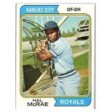 1974 Topps Hal McRae #563