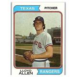1974 Topps #539 Lloyd Allen