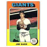 1975 Topps #107 Jim Barr