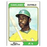 1974 Topps #345 Bill North