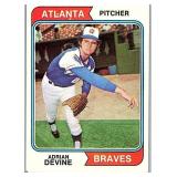 1974 Topps Adrian Devine Rookie  #61