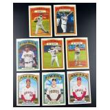 Lot, (8) 2021 topps heritage cards