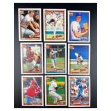 Lot (9)1991 Topps 40 Years Of Baseball