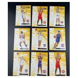 Lot (9) 2020-21 Panini Absolute Basketball