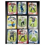 Lot (9) 2021 Panini Absolute Football