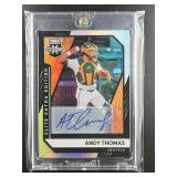 2021 PANINI ANDY THOMAS #144 AUTOGRAPH SEATTLE