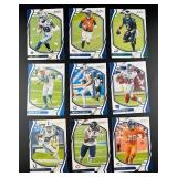 Lot, (9) 2021 absolute rookie cards