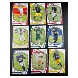 Lot (9) 2021 Panini Absolute Football