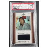 2011 Leaf Ali Muhammad Ali Event Worn PSA 9