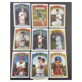 Lot, (9) 2021 topps heritage cards