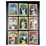 Lot, (9) 2021 topps heritage cards