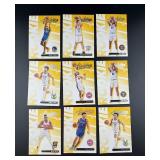Lot (9) 2020-21 Panini Absolute Basketball