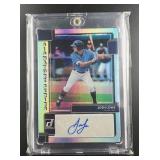 2022 Donruss Signature Josh Lowe #SS-JL Rookie