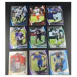 Lot, (9) 2021 absolute rookie cards
