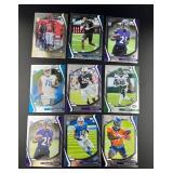 Lot, (9) 2021 absolute rookie cards