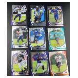 Lot, (9) 2021 absolute rookie cards