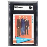 1961 Fleer Baker/Cobb/Wheat #1 SGC 5