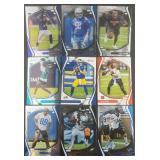Lot, (9) 2021 absolute rookie cards