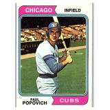 1974 topps #14 Paul Popovich