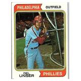 1974 Topps #69 Del Unser