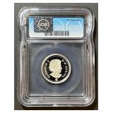 2014 PR70 DCAM Canada Silver 25cents