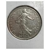 1977 France 1/2 Franc