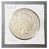 1922-S Silver Peace Dollar