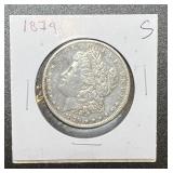 1879-S Morgan Silver Dollar