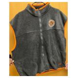 Harley Davidson Fleece Zip-up Vest (SZ 2 XL)