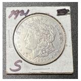 1921-S Morgan Silver Dollar