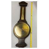 Mid 19th Century Antique mahogany barometer